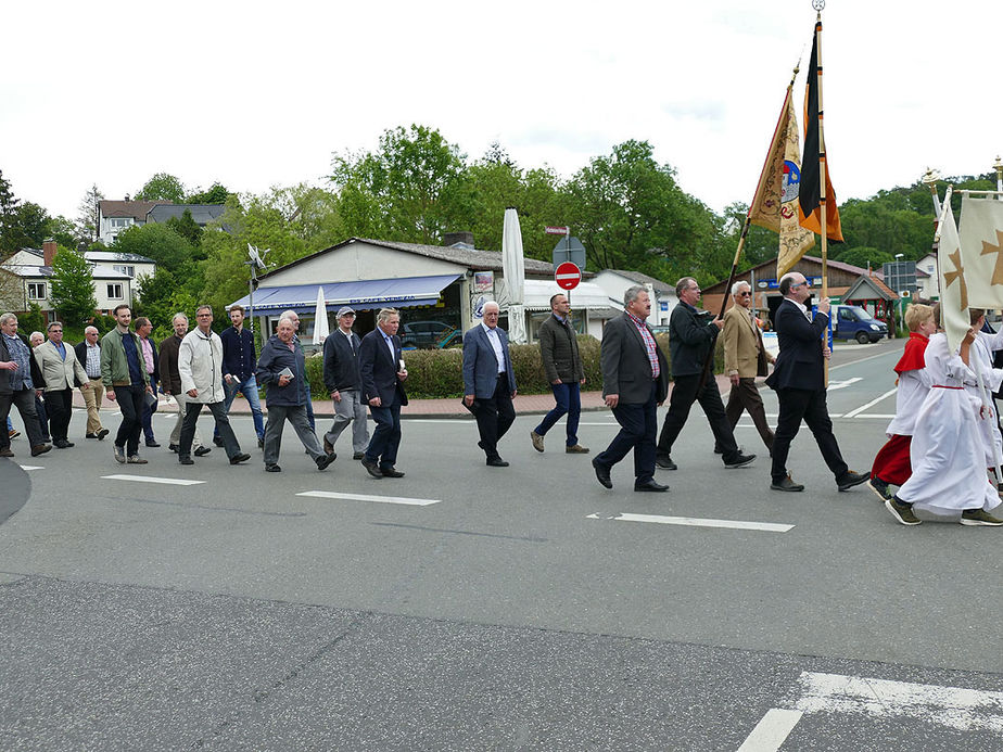 Bittprozession an Christi Himmelfahrt (Foto: Karl-Franz Thiede)